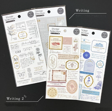 Charger l'image dans la galerie, Sticker Selection "Writing2"