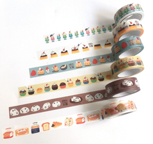 Charger l'image dans la galerie, Okashinadobutsukobo washi tape -Cream soda-