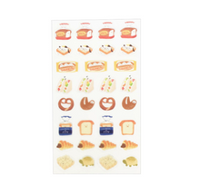 Carica l'immagine nel visualizzatore di Gallery, "Okashinadobutsukobo" Clear seal -Pan- Red