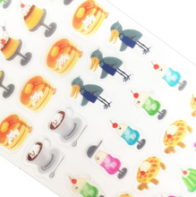 Carica l'immagine nel visualizzatore di Gallery, "Okashinadobutsukobo" Clear seal -Cafe- Brown