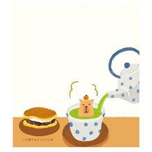 Carica l'immagine nel visualizzatore di Gallery, "Okashinadobutsukobo" Memopad -wagashi-