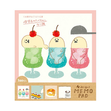 Carica l'immagine nel visualizzatore di Gallery, "Okashinadobutsukobo" Memopad -cafe-