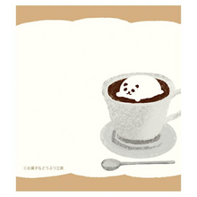 Carica l'immagine nel visualizzatore di Gallery, "Okashinadobutsukobo" Memopad -cafe-
