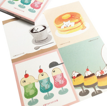 Carica l'immagine nel visualizzatore di Gallery, "Okashinadobutsukobo" Memopad -cafe-