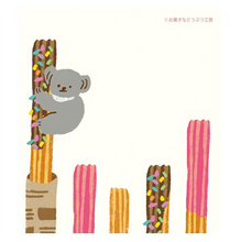 Carica l'immagine nel visualizzatore di Gallery, "Okashinadobutsukobo" Memopad -sweets-