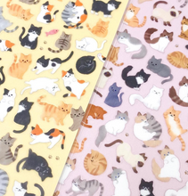 Load image into Gallery viewer, Sticker selection "lots of cats" sticker from Japan<GAIA>