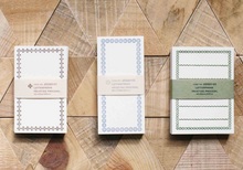 Carica l'immagine nel visualizzatore di Gallery, Memo card Letterpress Printing Process By classiky From Japan