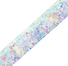 Lade das Bild in den Galerie-Viewer, Gold foil washi tape "Flowers and Cats/Little Friends" by BGM