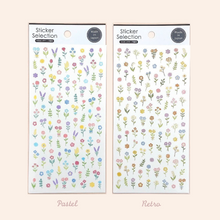 Charger l'image dans la galerie, Sticker Selection "small flower"washi sticker from Japan<GAIA>