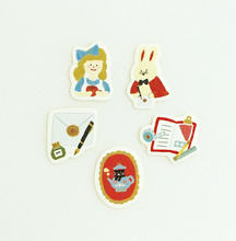 Charger l'image dans la galerie, Washi Flake Seal "文具女子博/Cafe Furukawa・Tea party" by Furukawashiko