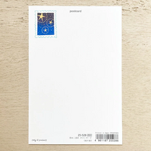 Carica l'immagine nel visualizzatore di Gallery, Post Card "Black Cat Robin" -Night Forest-