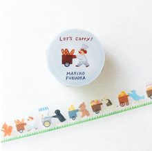 Carica l'immagine nel visualizzatore di Gallery, Clear tape "Mariko Fukuoka" -Let's carry!-