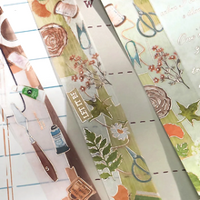Lade das Bild in den Galerie-Viewer, Washi tape "My desk"- Artist-