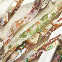 Lade das Bild in den Galerie-Viewer, Washi tape "My desk"- Artist-