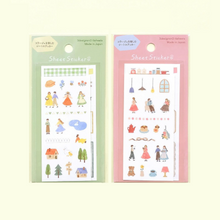 Charger l'image dans la galerie, Sheet sticker"Snack/Stroll" from Japan<GAIA>
