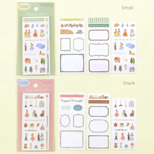 Charger l'image dans la galerie, Sheet sticker"Snack/Stroll" from Japan<GAIA>