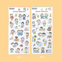 Charger l'image dans la galerie, Sticker Selection "Children" from Japan<GAIA>