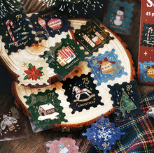 Lade das Bild in den Galerie-Viewer, Flake Seal Christmas Limited "Cafe A la Mode Santa/Post office letter to Santa" by BGM flake sticker