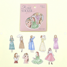 Carica l'immagine nel visualizzatore di Gallery, my sweet heart flake sticker from Japan by GAIA