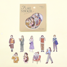 Carica l'immagine nel visualizzatore di Gallery, my sweet heart flake sticker from Japan by GAIA
