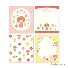 Carica l'immagine nel visualizzatore di Gallery, mizutama daily life memo pads by Furukawashiko