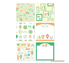 Lade das Bild in den Galerie-Viewer, mizutama daily life Design paper(Washi Origami) by Furukawashiko