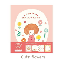 Carica l'immagine nel visualizzatore di Gallery, mizutama daily life memo pads by Furukawashiko
