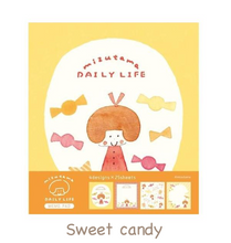 Carica l'immagine nel visualizzatore di Gallery, mizutama daily life memo pads by Furukawashiko