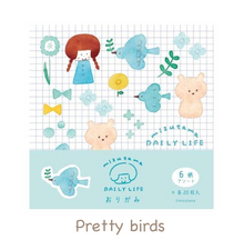 Lade das Bild in den Galerie-Viewer, mizutama daily life Design paper(Washi Origami) by Furukawashiko