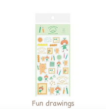 Carica l'immagine nel visualizzatore di Gallery, mizutama daily life Sheet sticker by Furukawashiko