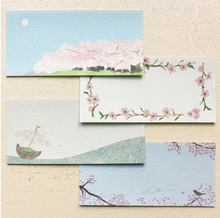 Charger l'image dans la galerie, Yuko Omori -SAKURA- Ippitsusen (mini letter paper)  by cozyca products hyougensha from Japan
