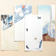 Carica l'immagine nel visualizzatore di Gallery, Sayuri Fujimaki -Life- Ippitsusen (mini letter paper)  by cozyca products hyougensha from Japan