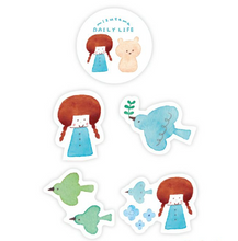 Lade das Bild in den Galerie-Viewer, mizutama daily life Flake sticker by Furukawashiko