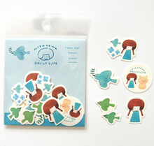 Lade das Bild in den Galerie-Viewer, mizutama daily life Flake sticker by Furukawashiko