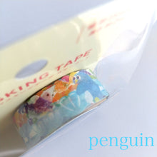 Charger l'image dans la galerie, Die Cut Wahsi tape "Summer food" polar bear/penguin