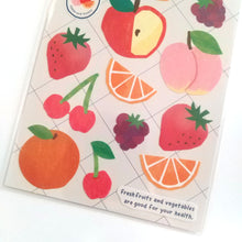 Load image into Gallery viewer, Sticker Selection " FRUITS"