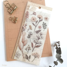 Charger l'image dans la galerie, Paper & Plant Sticker "beige" (Set of 2 sheets) from Japan<mind wave>