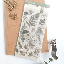 Charger l'image dans la galerie, Paper & Plant Sticker "green" (Set of 2 sheets) from Japan<mind wave>