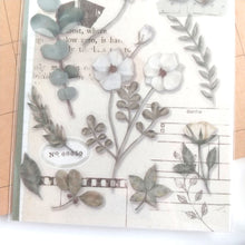 Charger l'image dans la galerie, Paper & Plant Sticker "green" (Set of 2 sheets) from Japan<mind wave>