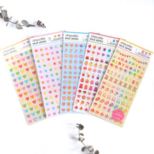 Lade das Bild in den Galerie-Viewer, chocotto seal "Colorful" mini sticker from Japan<GAIA>