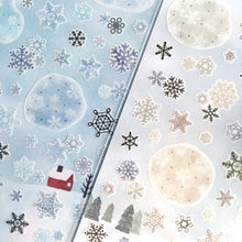 Load image into Gallery viewer, Sticker selection "powdered snow" sticker from Japan<GAIA>