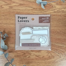 Lade das Bild in den Galerie-Viewer, Flake sticker "Paper Lovers" from Japan<GAIA>