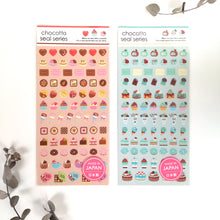 Charger l'image dans la galerie, chocotto seal "Gift of sweets" mini sticker from Japan<GAIA>