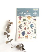 Charger l'image dans la galerie, Film Die Cut seal "Nordic bird" sticker from Japan