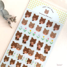 Charger l'image dans la galerie, Clear Seal Sheet -monchhichi- by Furukawashiko