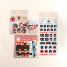 Charger l'image dans la galerie, Clear Seal Sheet -monchhichi- by Furukawashiko