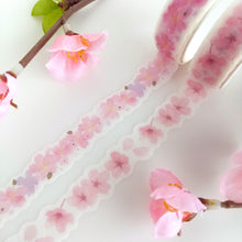 Charger l'image dans la galerie, Die cut washi tape "Sakura" Masking  tape