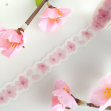 Charger l'image dans la galerie, Die cut washi tape "Sakura" Masking  tape