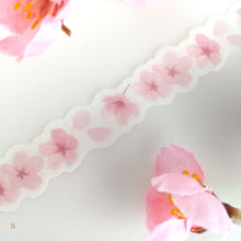 Charger l'image dans la galerie, Die cut washi tape "Sakura" Masking  tape