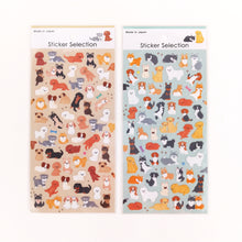 Carica l'immagine nel visualizzatore di Gallery, Sticker selection "lots of dogs" sticker from Japan<GAIA>